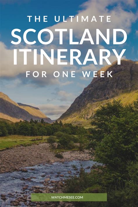 The Best Of Scotland In One Week An Epic 8 Day Scotland Itinerary