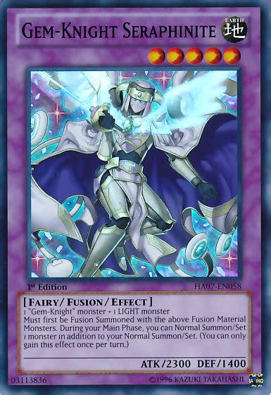 Gem Knight Seraphinite Yu Gi Oh Its Time To Duel