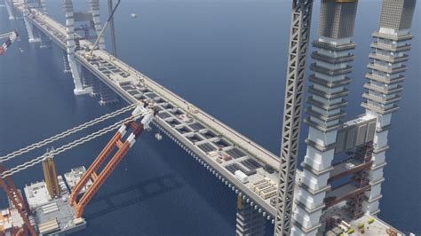 Server Bridge Construction Site Minecraft Project