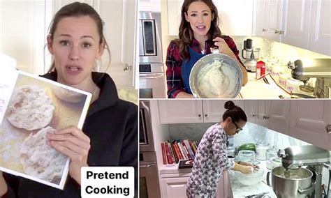 Jennifer Garner Launches Pretend Cooking Show On Facebook Daily Mail Online