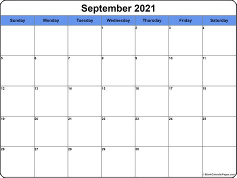 View Printable Calendar 2021 September
 Pictures