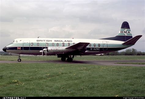 G Aznc Vickers Viscount 813 British Midland David Oates Jetphotos