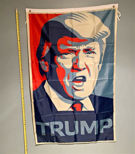 donald trump flag free ship usa seller red and blue 2020 maga president 3x5 ebay