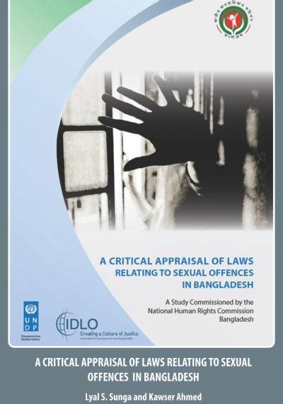 A Critical Appraisal Of Laws Relating To Sexual Offences In Bangladesh