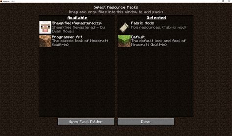 How To Use Resource Packs Minecraft Java Edition 7 Steps Instructables