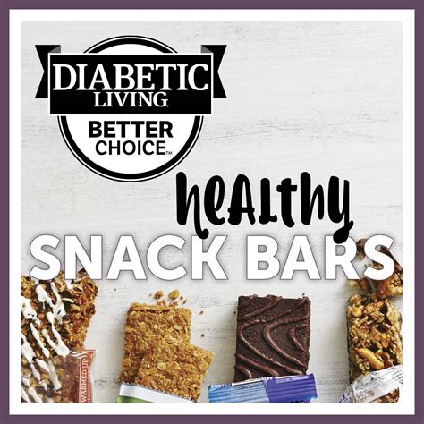 Diabetic recipes for diabetes meal planning. Best Diabetic Snack Bar Brands | Diabetic snacks, Healthy snacks for diabetics, Diabetic living