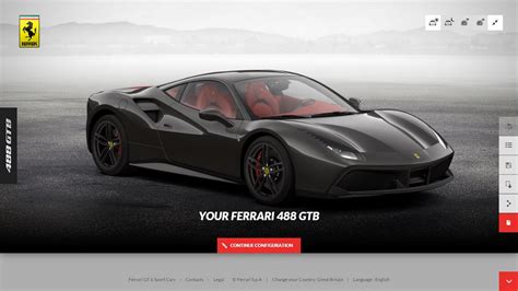 And then, once finished, stop and admire your work from every angle. You Can Now Build Your Own 488GTB On Ferrari's Configurator | Carscoops