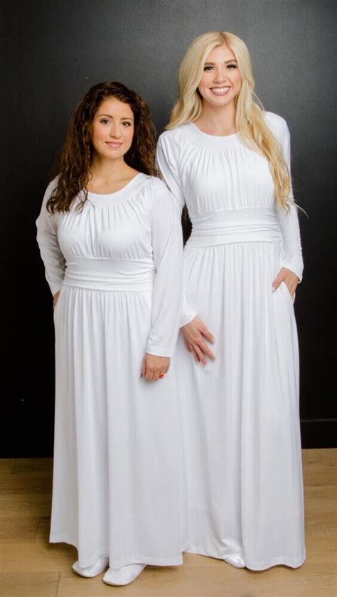 Cambre 1088 79 Lds Temple Dresses White Elegance Temple Dress Lds Temple Dress