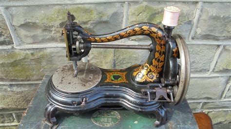 Maybe you would like to learn more about one of these? Antiques Atlas - Antique Hand Crank Sewing Machine The Bedford