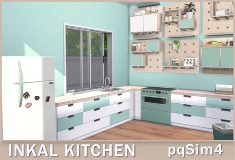 Inkal Kitchen Sims 4 Custom Content Dopecherryblossomheart