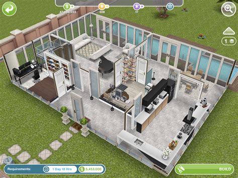 Plantas De Casas The Sims Freeplay Corredor Externo De Casas