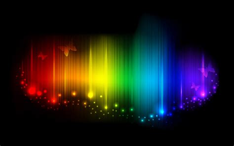 Wallpaper Colorful Night Abstract Laser Light Lighting Darkness