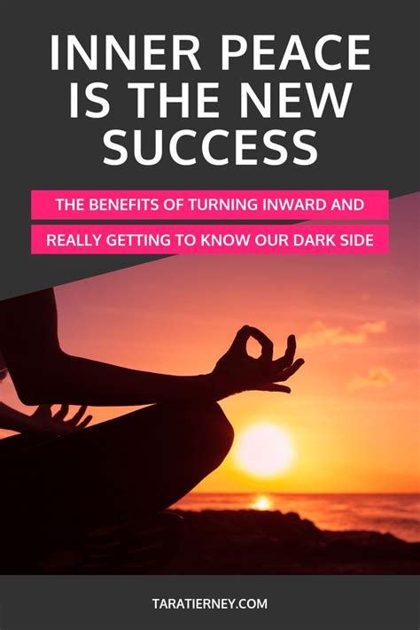 Inner Peace Is The New Success The Benefits Of Turning Inward Inner