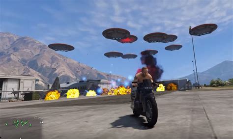 Mod Brings A Ufo Invasion To Grand Theft Auto 5 Pc Gamer