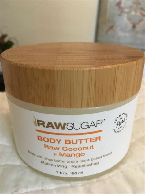 Raw Sugar Body Butter Raw Coconut Mango 7oz New Ebay