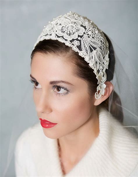Gorgeous Bridal Hair Accessories And Veils From Gilded Shadows Lace