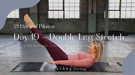 21 Days Of Pilates Challenge Day 19 Double Leg Stretch Youtube
