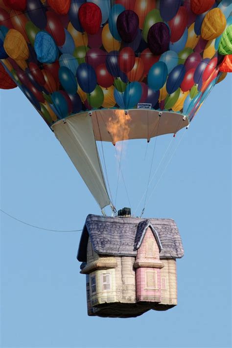 Goo.gl/8wxged and ring the bell ! Cooooool!: A Real-Life 'Up' Inspired Hot Air Balloon ...