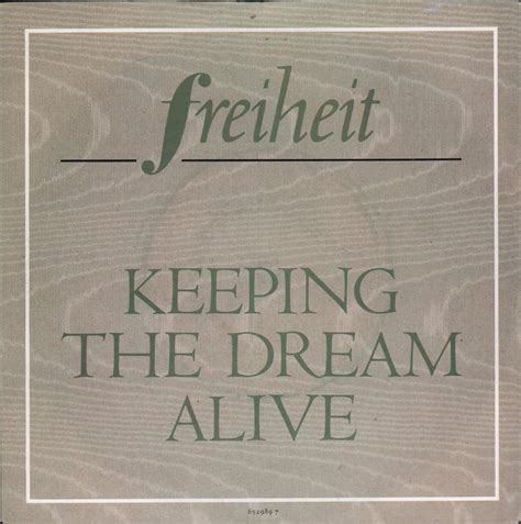 Keeping The Dream Alive Münchener Freiheit Amazon Fr Musique