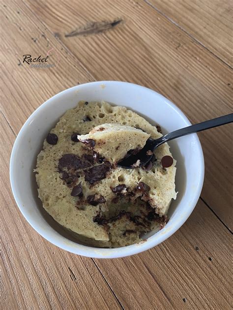 Mug Cake Aux P Pites De Chocolat Rachel Cuisine