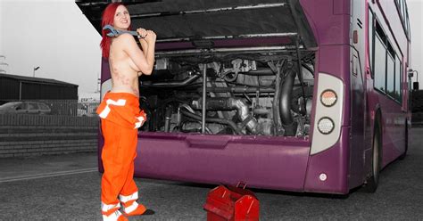 Saucy Cambridge Bus Drivers Strip Off For Charity Calendar
