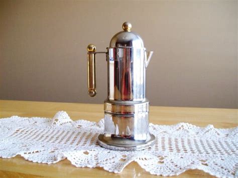 Vintage Espresso Coffee Maker Inox 1810 By Simplyborrowed On Etsy