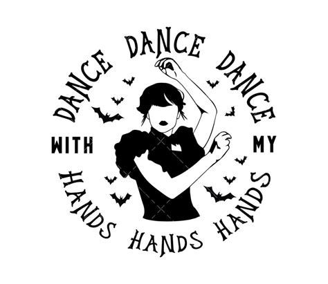 Wednesday Addams Dance Svg Png Pdf Wednesday Svg