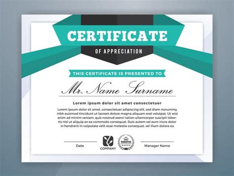 Multipurpose Modern Professional Certificate Template 558760 Vector Art