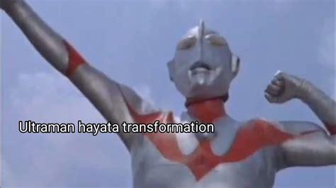 Ultraman Hayata Transformation YouTube
