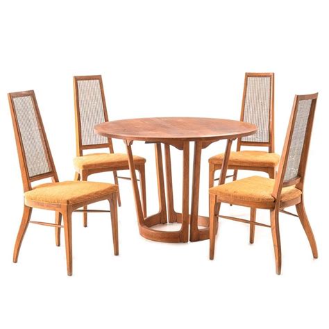 Mid Century Modern Dining Set By Lane Attributed To Adrian Pearsall