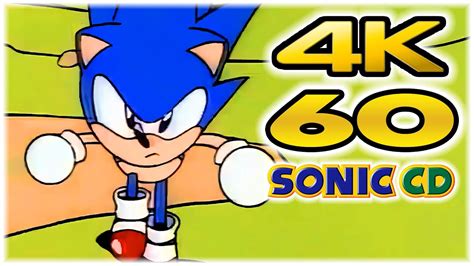 Sonic Cd Intro Remastered 4k Ultra Hd 60fps New 2021 Youtube
