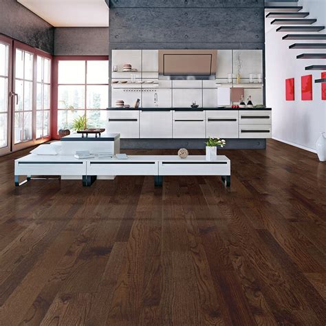 Pergo Lifestyles Variable Width Bleckley Oak Wirebrushed Engineered