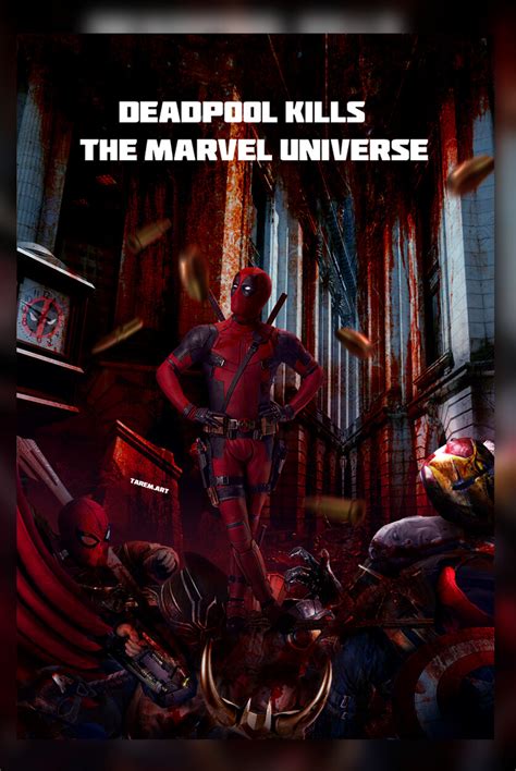 Artstation Deadpool Killed The Marvel Universe
