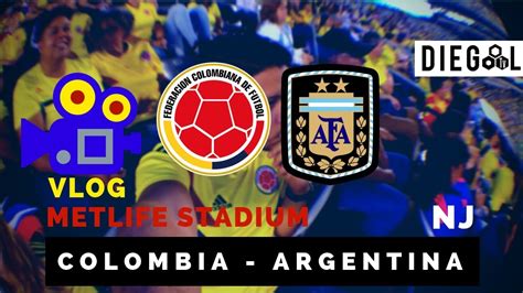 Argentina vs colombia, en vivo. COLOMBIA vs ARGENTINA Reacción New Jersey MetLife Stadium ...