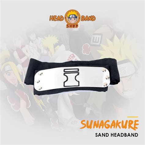 Naruto Headband Hidden Sand Village Sunagakure Naruto Headband