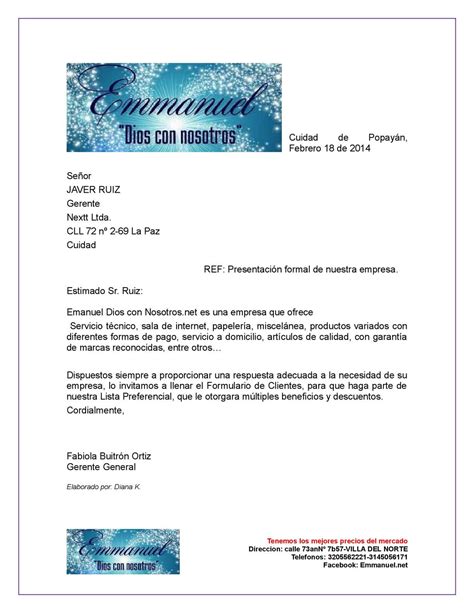 Calaméo Carta De PresentaciÓn Emmanuelnet