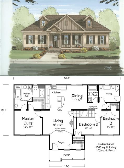 Make Your Home A Ranch Style Oasis With These Simple House Plans House Plans