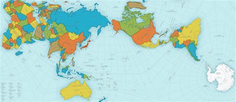 Farklı Perspektiften Dünya Haritası Turkau