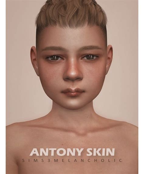 Antony Skin For Kids By Sims3melancholic