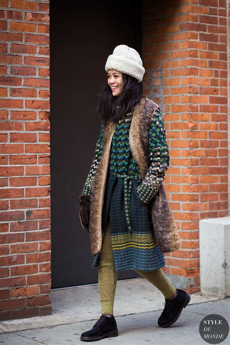 New York Fashion Week FW 2016 Street Style Patty Lu STYLE DU MONDE