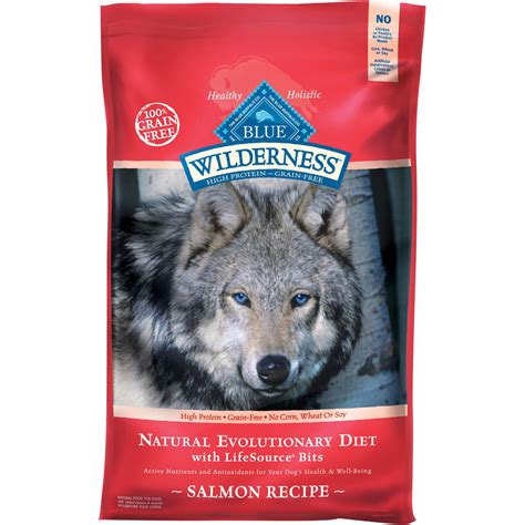 Blue wilderness rocky mountain recipe red meat dinner wet food for. Blue Buffalo Wilderness Salmon Dog Food 24 Lb. | Blue ...