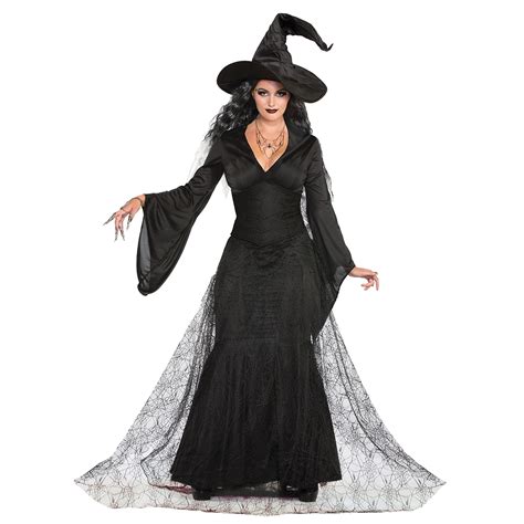 Womens Black Mist Witch Costume