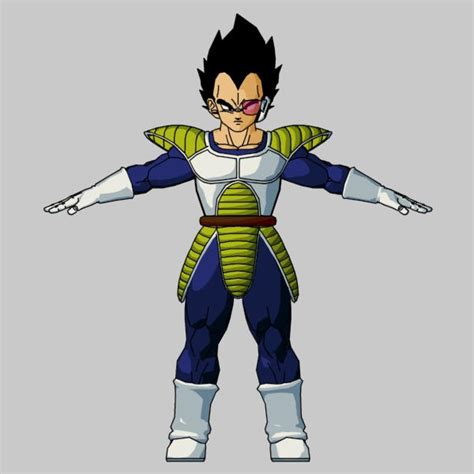 Saiyan Armor Vegeta Zeq2 By Ravaiel On Deviantart