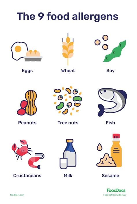 Food Allergy Poster Download Free Poster