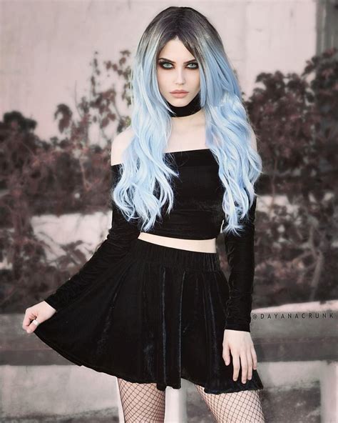 Beautiful Dayana Crunk Gothic Girls Hipster Goth Emo Goth Goth