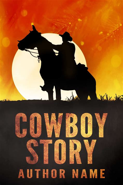 Cowboy Story The Book Cover Designer