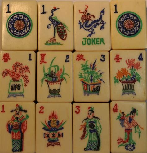 A Bone And Bamboo Mahjong Set From The S Or S Mahjong Treasures