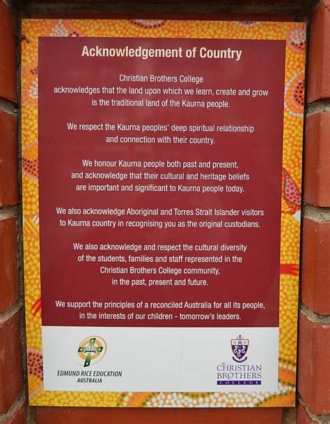 The truth is it is very simple. Acknowledgement of Country | Michael Coghlan | Flickr