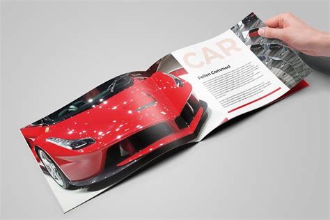 How To Create A Professional Car Brochure Template Free Sample