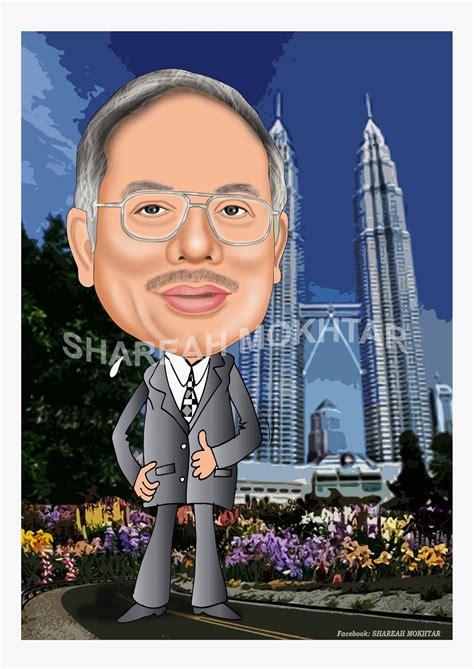 Beliau adalah anak lelaki sulung kepada bekas perdana menteri malaysia yang kedua. Singapore ~ Caricatures by Shareah Mokhtar: Dato' Sri Haji ...